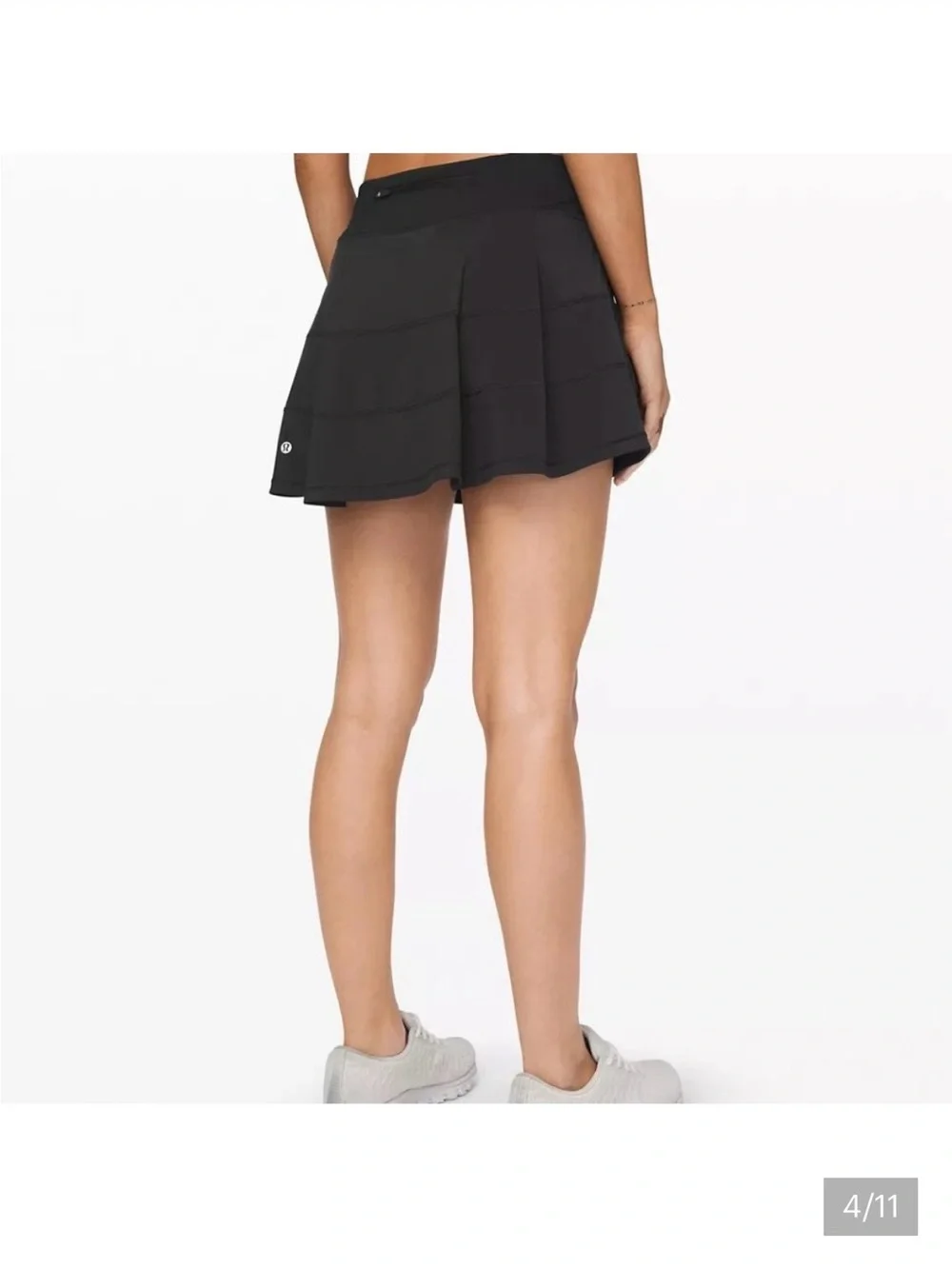 lululemon athletica black skort